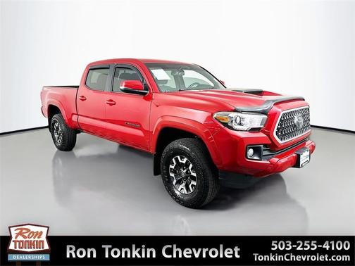 Barcelona Red Metallic 2018 Toyota Tacoma TRD Sport