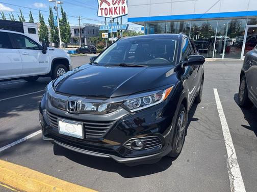 Crystal Black Pearl 2022 Honda HR-V EX