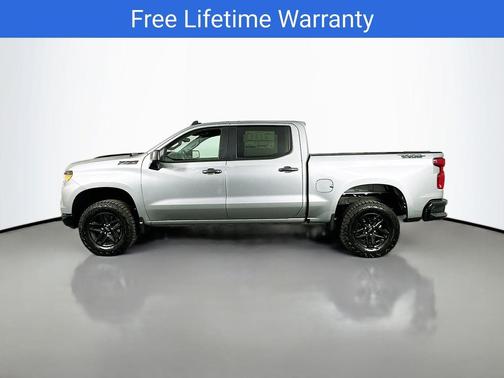 Sterling Gray Metallic 2026 Chevrolet Silverado 1500 Custom Trail Boss
