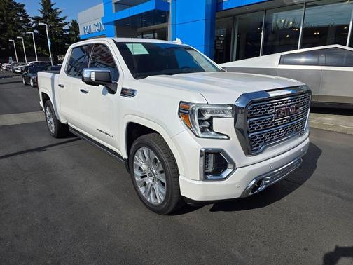 White Frost Tricoat 2021 GMC Sierra 1500 Denali