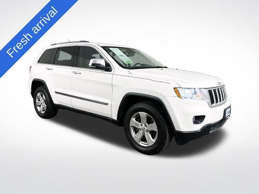 Stone White Clearcoat 2011 Jeep Grand Cherokee Limited