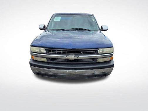 Indigo Blue Metallic 2001 Chevrolet Silverado 1500 LS Extended Cab