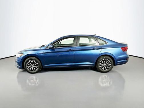 Silk Blue Metallic 2021 Volkswagen Jetta 1.4T SE