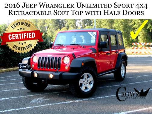 Photo 1 of 25 of 2016 Jeep Wrangler Unlimited Sport