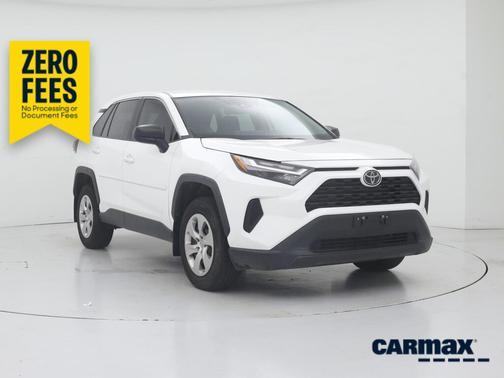 White 2023 Toyota RAV4 LE
