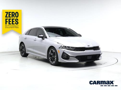 Gray 2021 Kia K5 GT-Line