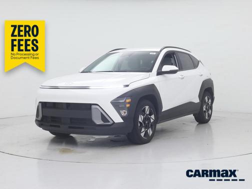 White 2025 Hyundai KONA SEL
