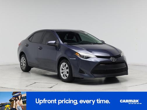 Blue 2019 Toyota Corolla LE