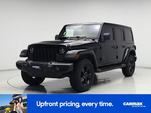 Black 2022 Jeep Wrangler Unlimited Sahara Altitude