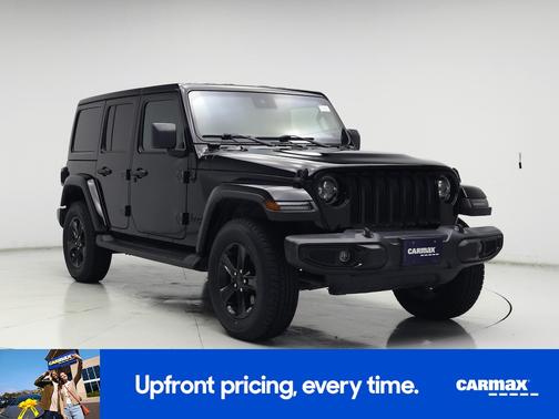 Black 2022 Jeep Wrangler Unlimited Sahara Altitude