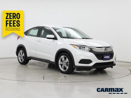 White 2020 Honda HR-V LX