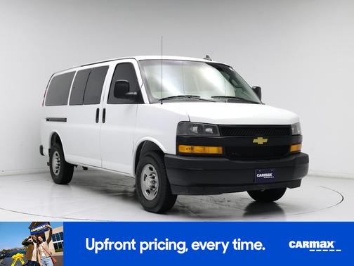 White 2022 Chevrolet Express 3500 LS