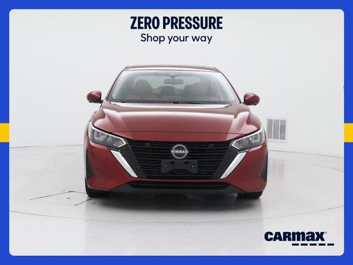 Red 2024 Nissan Sentra SV