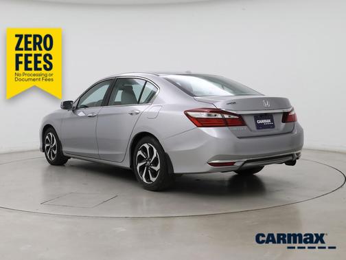 Silver 2017 Honda Accord EX-L