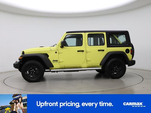 Yellow 2024 Jeep Wrangler Sport