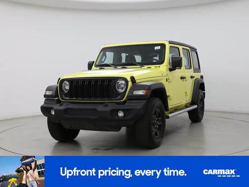Yellow 2024 Jeep Wrangler Sport