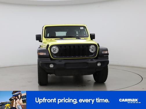 Yellow 2024 Jeep Wrangler Sport