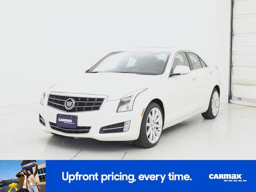White 2014 Cadillac ATS Premium