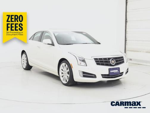White 2014 Cadillac ATS Premium