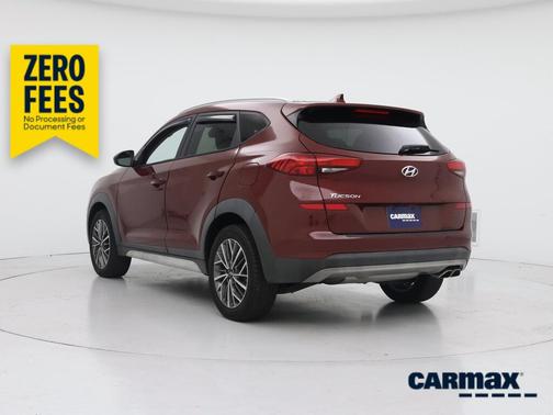 Burgundy 2020 Hyundai TUCSON Sport