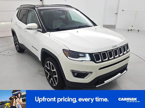 White 2021 Jeep Compass Limited