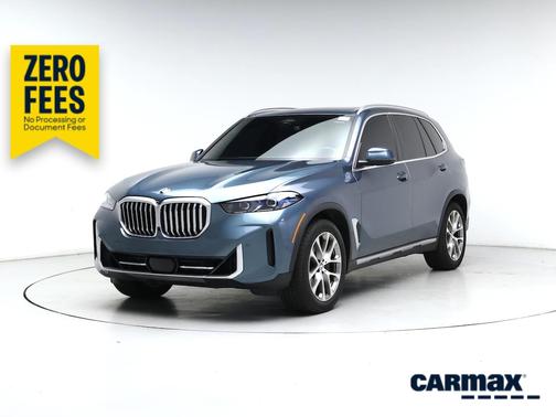 Blue 2024 BMW X5 xDrive40i