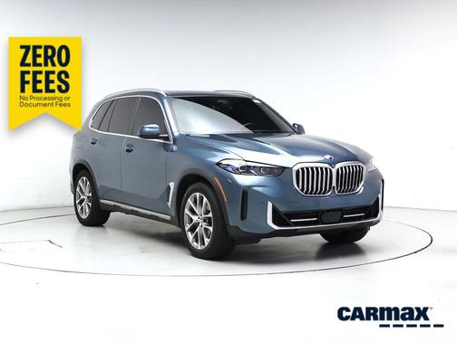 Blue 2024 BMW X5 xDrive40i