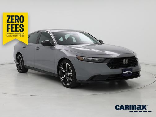 Gray 2024 Honda Accord Hybrid Sport
