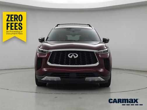 Red 2022 INFINITI QX60 Autograph