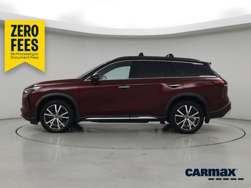 Red 2022 INFINITI QX60 Autograph