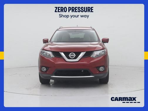Red 2016 Nissan Rogue SL