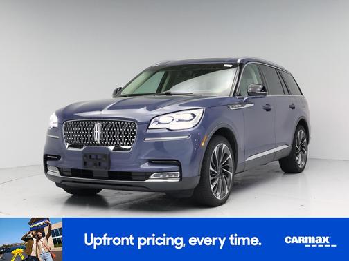 Blue 2021 Lincoln Aviator Reserve