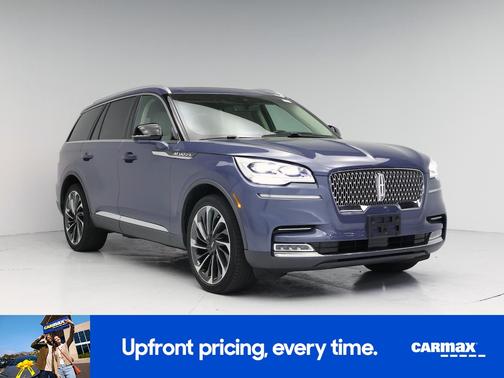 Blue 2021 Lincoln Aviator Reserve
