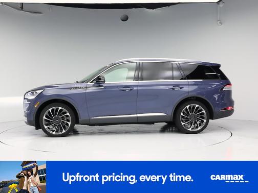 Blue 2021 Lincoln Aviator Reserve