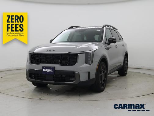 Gray 2025 Kia Sorento X-Line SX
