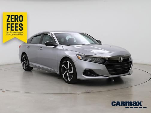 Silver 2022 Honda Accord Sport