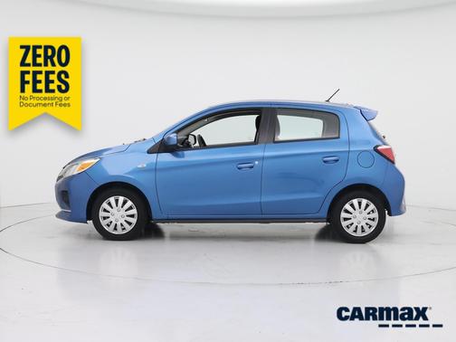 Blue 2024 Mitsubishi Mirage ES