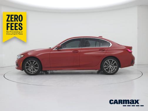 Red 2021 BMW 330 I xDrive