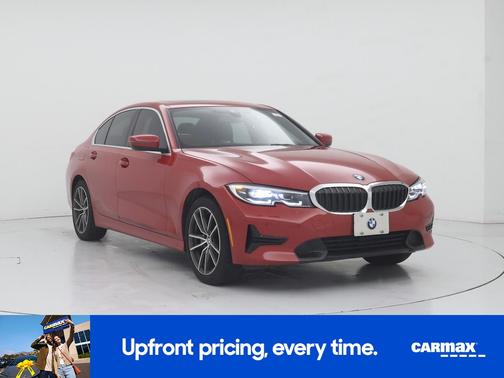 Red 2021 BMW 330 I xDrive