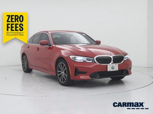 Red 2021 BMW 330 I xDrive