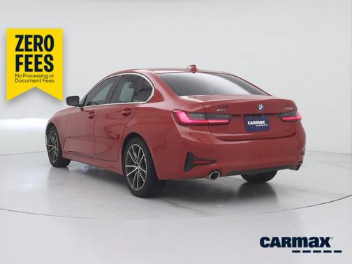 Red 2021 BMW 330 I xDrive