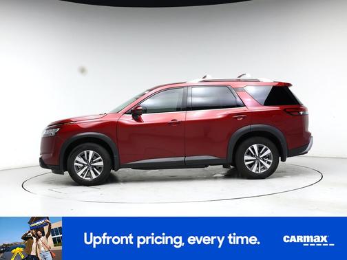 Red 2024 Nissan Pathfinder SL