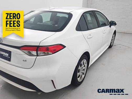 White 2022 Toyota Corolla LE