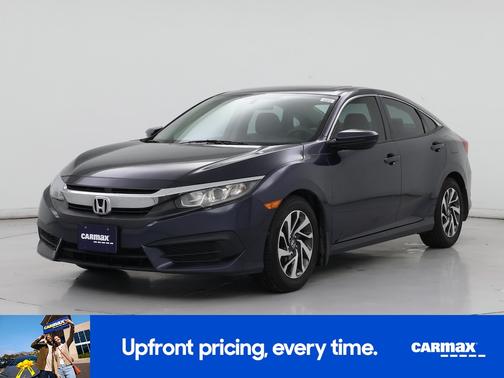 Blue 2018 Honda Civic EX