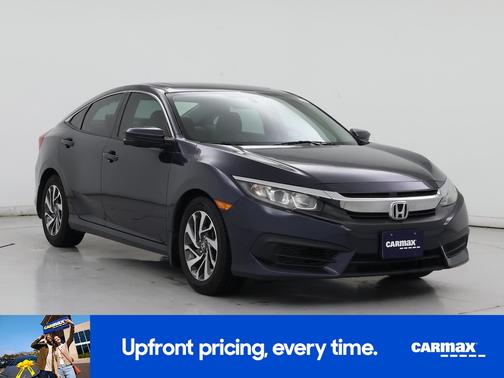Blue 2018 Honda Civic EX