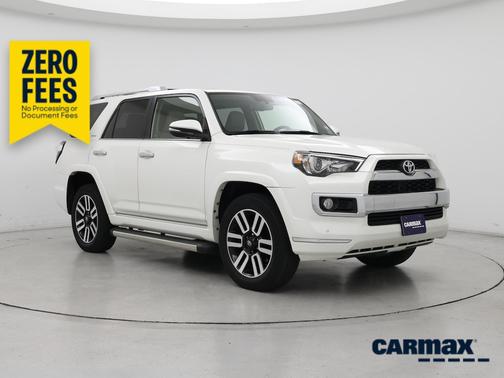 White 2018 Toyota 4Runner Limited