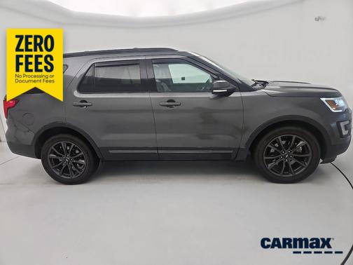 Gray 2017 Ford Explorer XLT