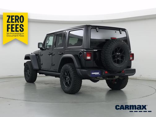 Black 2025 Jeep Wrangler Willy's
