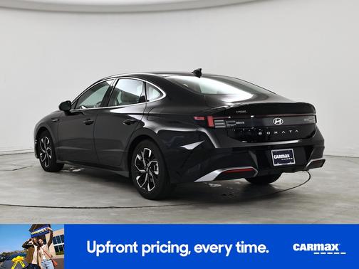 Black 2025 Hyundai SONATA SEL