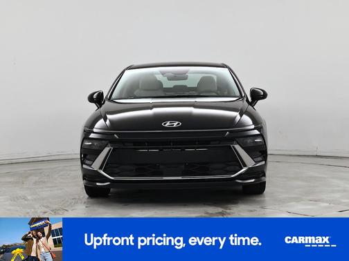 Black 2025 Hyundai SONATA SEL